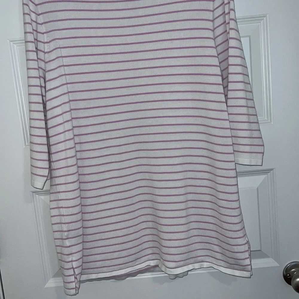 Lane Bryant 3/4 Sleeve Tunic Sweater Size 14/16 - Picture 7 of 8